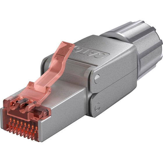 Goobay Cat 6 STP-Shielded RJ45 Connector For Field Assembly - (65940)