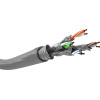 Goobay Cat 6A Network Cable, S/Ftp (PiMF), Grey - (96094)