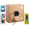 Goobay Cat 6A Outdoor Network Cable Set, U/UTP, Black - (55441)