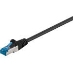 Goobay CAT 6 A Patch Cable, S/FTP (PiMF), black 7.5 m - (93853)