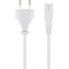Goobay Connection Cable With Europlug, 5 m, white, (2*0.75 mm�) - (93988)
