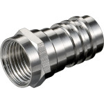 Goobay Crimp F Connector 7.0 Mm (10 pcs) - (11861)