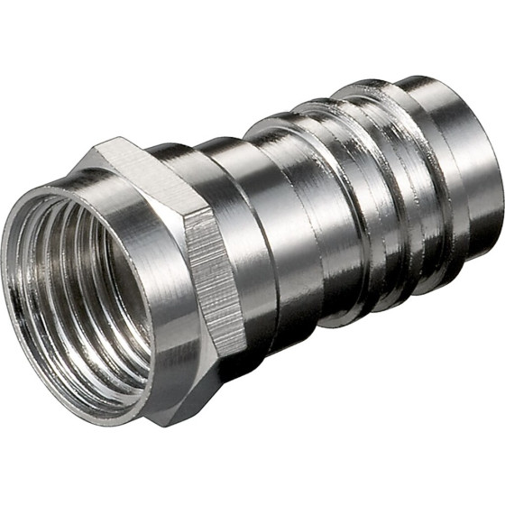 Goobay Crimp F Connector 7.0 Mm (10 pcs) - (11861)