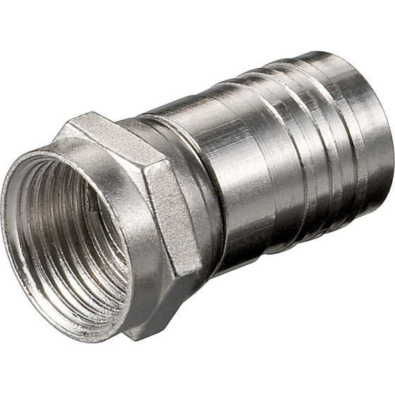 Goobay Crimp F Connector 8.0 Mm (10 pcs) - (11862)