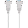 Goobay D-Sub 9-Pin Connector Cable, Female/Female, Serial Null Modem - (68484)