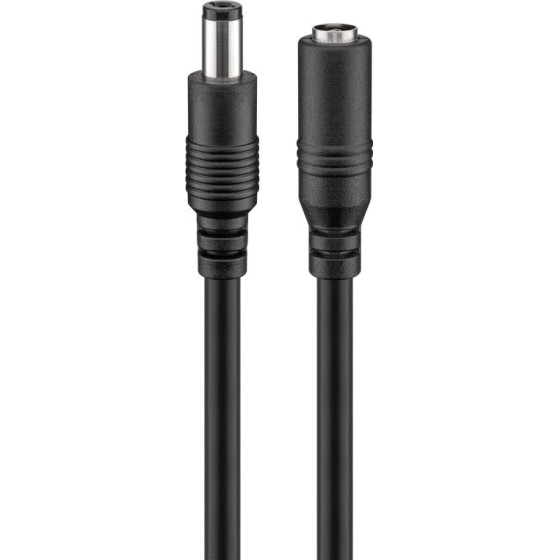 Goobay Dc Extension Cable, 1.5 m, Black - (76635)