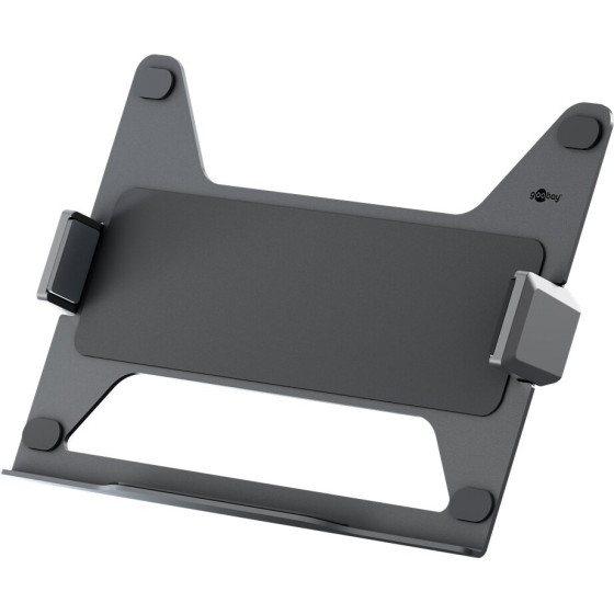 Goobay Deluxe Laptop Mount For Monitor Arm, Black - (70818)