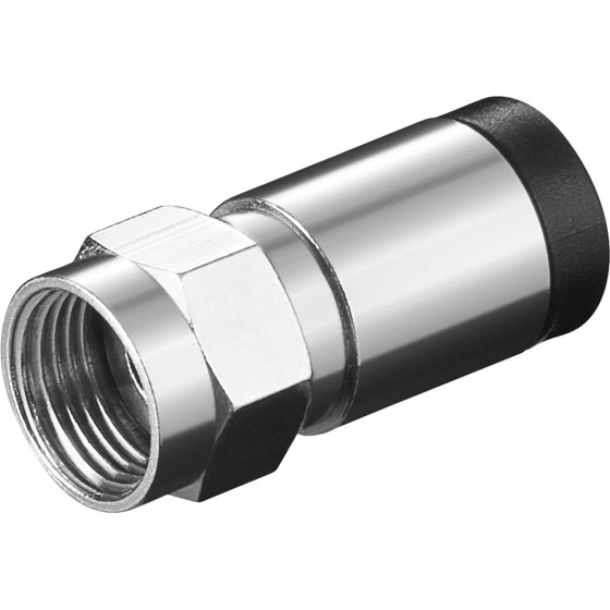 Goobay F Connector For Compression 7.0 Mm (100 pcs) - (12269)