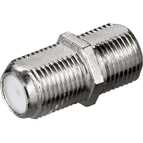 Goobay F Connector: F Socket   F Socket (10 pcs) - (11372)