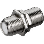 Goobay F Connector: F Socket   F Socket (10 pcs) - (11841)