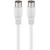 Goobay F-Quick Sat Connection Cable (80 dB), Double Shielded - (50747)