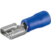 Goobay Female Tab Terminal, Blue - (17004)