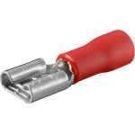 Goobay Female Tab Terminal, Red - (17002)