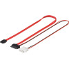 Goobay Hdd S-Ata Slimline Cable 1.5 Gbit/s/3 Gbit/s 2in1 - (95713)