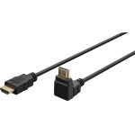 Goobay High Speed HDMI(TM) Cable 90� With Ethernet - (61298)
