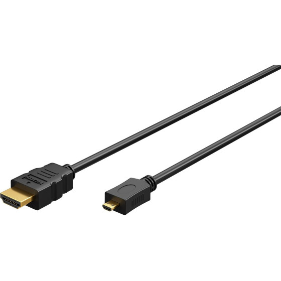 Goobay High Speed HDMI(TM) Cable To Micro-HDMI(TM) - (53780)