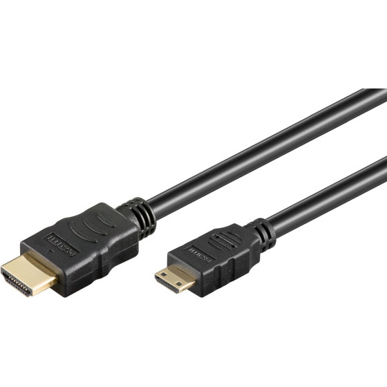 Goobay High Speed HDMI(TM) Cable To Mini HDMI(TM) 4K @ 60 Hz - (74083)