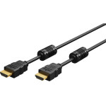 Goobay High Speed HDMI(TM) Cable With Ethernet, Ferrites - (61305)