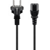 Goobay Iec Cord, 1.8 m, Black, (3*0.75 mm�) - (59571)