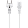 Goobay Iec Cord, 5 m, White, (3*1 mm�) - (96041)