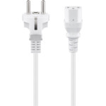 Goobay Iec Cord, 5 m, White, (3*1 mm�) - (96041)