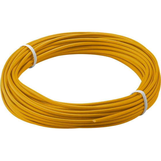 Goobay Insulated Copper Wire, 10 m, Orange - (55043)