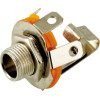 Goobay Jack Chassis Socket With Switch Contact - 6.35 Mm - Mono (10 pcs) - (11084)