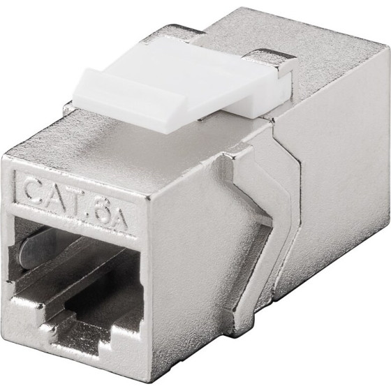 Goobay Keystone Module RJ45 Coupler Cat 6A, Stp - (90866)