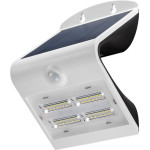 Goobay Led Solar Wall Light With Motion Sensor, 3.2 W, White - (45808)