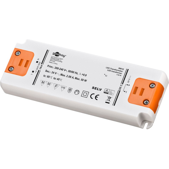 Goobay Led Transformer 24 V (DC) (DC), 50 W - (30618)