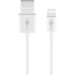 Goobay Lightning Usb Charging And Sync Cable, 3 m, White - (72909)