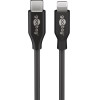 Goobay Lightning USB-C(TM) Charging And Sync Cable, 2 m, Black - (39447)