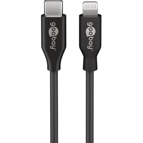 Goobay Lightning USB-C(TM) Charging And Sync Cable, 2 m, Black - (39447)