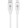 Goobay Lightning USB-C(TM) Charging And Sync Cable, 2 m, White - (39448)