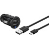 Goobay Micro Usb Car Charger Set (12 W) - (71692)