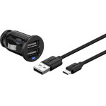 Goobay Micro Usb Car Charger Set (12 W) - (71692)