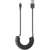 Goobay Micro-Usb Charging And Sync Cable, Spiral Cable - (62334)