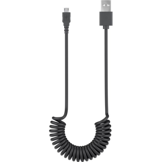 Goobay Micro-Usb Charging And Sync Cable, Spiral Cable - (62334)
