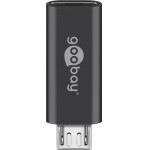Goobay Micro-USB/USB-C(TM) Otg Hi-Speed Adapter For Connecting Charging Cables - (55553)