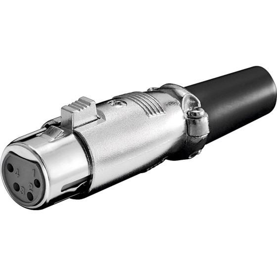 Goobay Microphone Jack, Xlr Female (4-pin) - (11960)