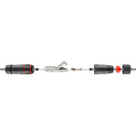 Goobay Outdoor (IP68) Lan Cable Connector, Cat 6 Shielded - (44417)