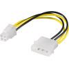 Goobay Pc Power Cable/Adapter, 5.25 Inch Male To ATX12 P4, 4-Pin - (51362)