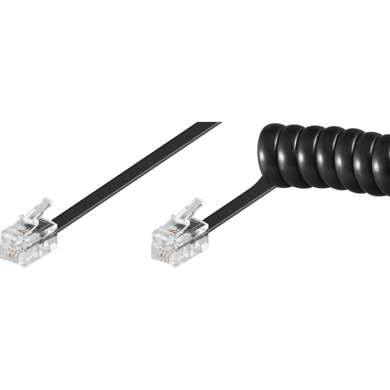 Goobay Phone Handset Spiral Cable - (68003)
