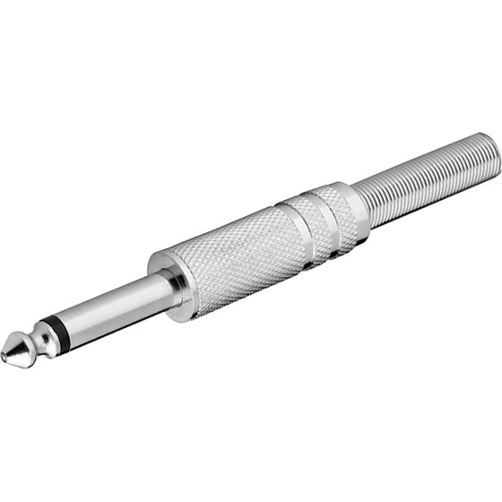Goobay Plug - 6.35 Mm - Mono (10 pcs) - (11023)
