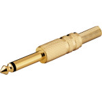 Goobay Plug - 6.35 Mm - Mono (10 pcs) - (11024)