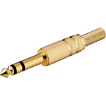 Goobay Plug - 6.35 Mm - Stereo (10 pcs) - (11038)