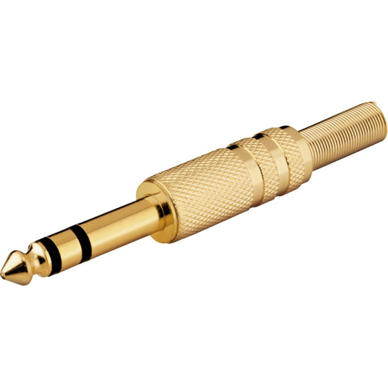 Goobay Plug - 6.35 Mm - Stereo (10 pcs) - (11038)