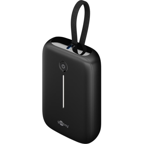 Goobay Power Bank 10,000 Mah With Built-In USB-C(TM) Cable - (76251)