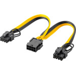 Goobay Power Supply Cable 8-Pin Female To Dual 6+2 Male For Pcie - (60000)