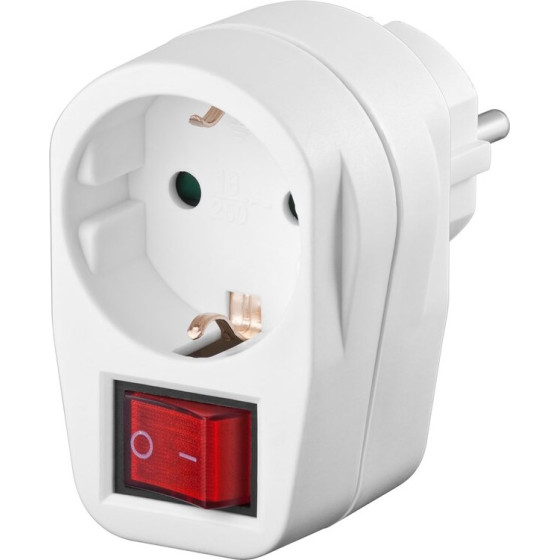 Goobay Protective Safety Socket With Switch, 16 A - (94272)